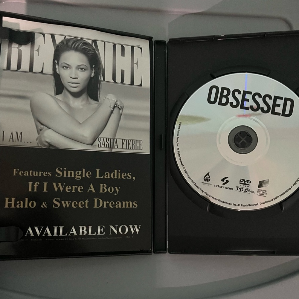 Obsessed dvd - Picture 3 of 3